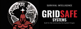 GRIDSAFE SYSTEMS BUILT FOR THE COMMUNITY THE SYSTEM FORGOT. logo