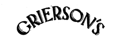 GRIERSON'S logo