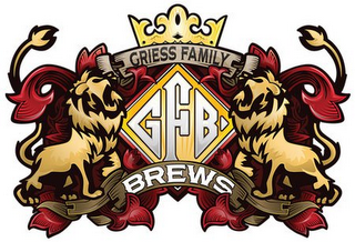 GRIESS FAMILY BREWS GFB logo