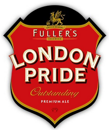 GRIFFIN BREWERY FULLER'S CHISWICK LONDON PRIDE OUTSTANDING PREMIUM ALE logo