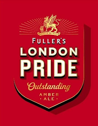 GRIFFIN BREWERY FULLER'S LONDON PRIDE OUTSTANDING AMBER ALE logo