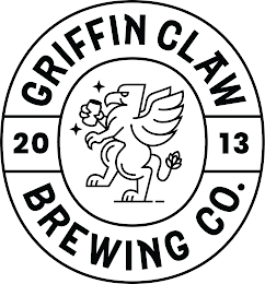 GRIFFIN CLAW BREWING CO. 2013 logo