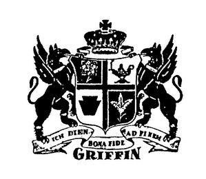 GRIFFIN ICH DIEN BONA FIDE AD FINEM logo