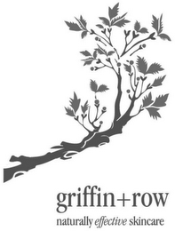 GRIFFIN+ROW NATURALLY EFFECTIVE SKINCARE logo