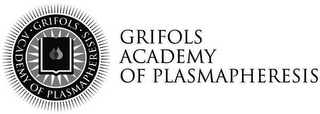 GRIFOLS ACADEMY OF PLASMAPHERESIS logo