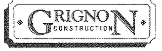 GRIGNON CONSTRUCTION logo