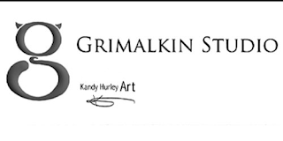 GRIMALKIN STUDIO KANDY HURLEY ART logo