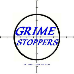 GRIME STOPPERS GETTING TOUGH ON MESS logo