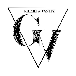 GRIME & VANITY GV logo