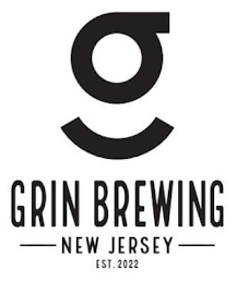 GRIN BREWING NEW JERSEY EST 2022 logo