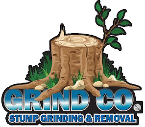GRIND CO. STUMP GRINDING & REMOVAL logo
