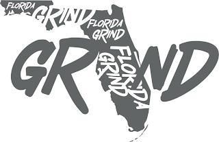 GRIND FLORIDA GRIND FLORIDA GRIND FLORIDA GRIND logo