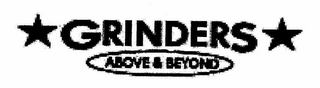 GRINDERS ABOVE & BEYOND logo