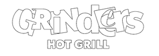 GRINDERS HOT GRILL logo