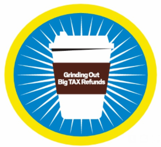GRINDING OUT BIG TAX REFUNDS logo