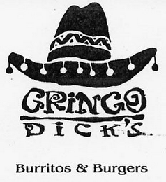 GRINGO DICK'S BURRITOS & BURGERS logo