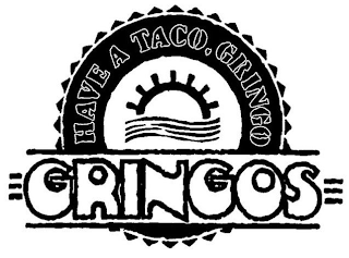 GRINGOS HAVE A TACO, GRINGO logo