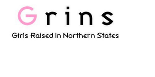 GRINS GIRLS RAISED IN NORTHERN STATES logo