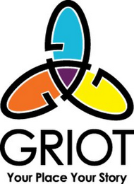 GRIOT YOUR PLACE YOUR STORY logo