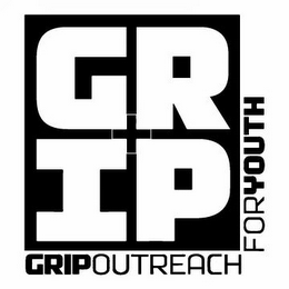 GRIP GRIP OUTREACH FOR YOUTH logo