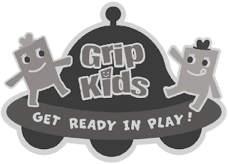 GRIP KIDS GET READY IN PLAY! logo