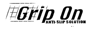 GRIP ON ANTI-SLIP SOLUTION logo