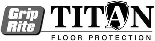 GRIP RITE TITAN FLOOR PROTECTION logo