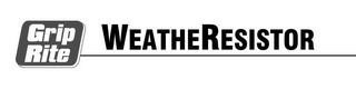 GRIP RITE WEATHERESISTOR logo
