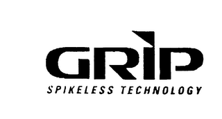 GRIP SPIKELESS TECHNOLOGY logo