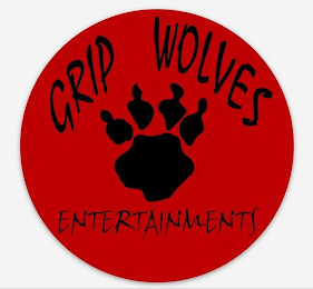 GRIP WOLVES ENTERTAINMENTS logo