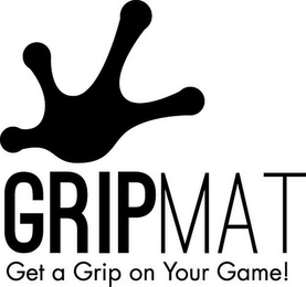 GRIPMAT GET A GRIP ON YOUR GAME! logo