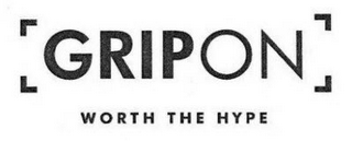 GRIPON WORTH THE HYPE logo