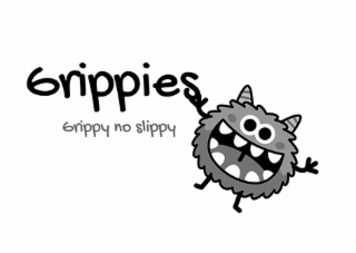 GRIPPIES GRIPPY NO SLIPPY logo