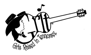 GRIT GIRLS RAISED IN TENNESSEE logo