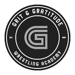 GRIT & GRATITUDE G WRESTLING ACADEMY EST. 2021 logo