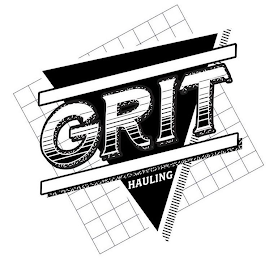 GRIT HAULING logo