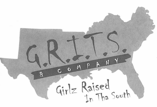 G.R.I.T. S. & COMPANY GIRLZ RAISED IN THA SOUTH logo