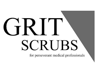 GRIT SCRUBS FOR PERSEVERANT MEDICAL PROFESSIONALS logo