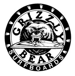 GRIZZLY BEAR SURFBOARDS logo