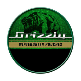 GRIZZLY WINTERGREEN POUCHES logo