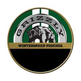GRIZZLY WINTERGREEN POUCHES logo