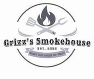 GRIZZ'S SMOKEHOUSE EST 2025 COME GET SOME OF THAT logo