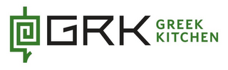 GRK GREEK KITCHEN logo