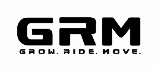 GRM GROW. RIDE. MOVE. logo
