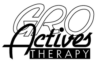 GRO ACTIVES THERAPY logo