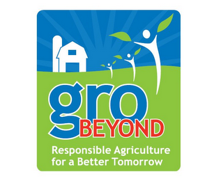 GRO BEYOND RESPONSIBLE AGRICULTURE FOR A BETTER TOMORROW logo