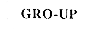 GRO-UP logo