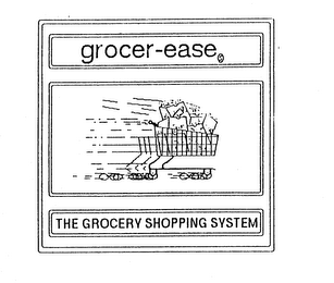 GROCER-EASE THE GROCERY SHOPPING SYSTEM logo