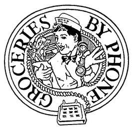 GROCERIES BY PHONE logo