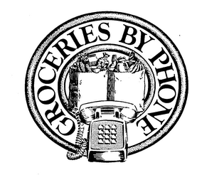 GROCERIES BY PHONE logo